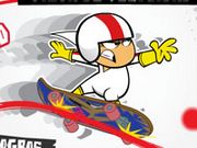 Кик Бутовский гоняет на скейте