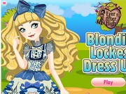 Модная одевалка Блонди Локс