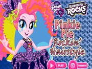 Рок-прическа для Пинки Пай