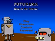 Стрелялка Футурама: Избегай роботов